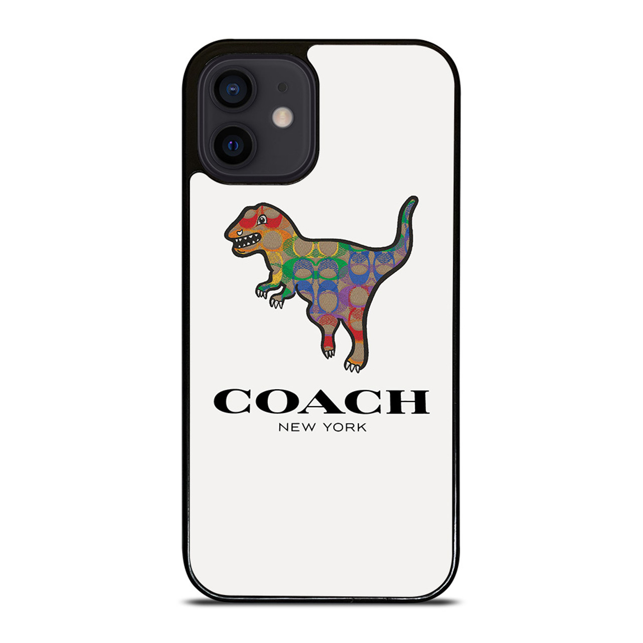 COACH NEW YORK DINOSAUR iPhone 12 Mini Case Cover